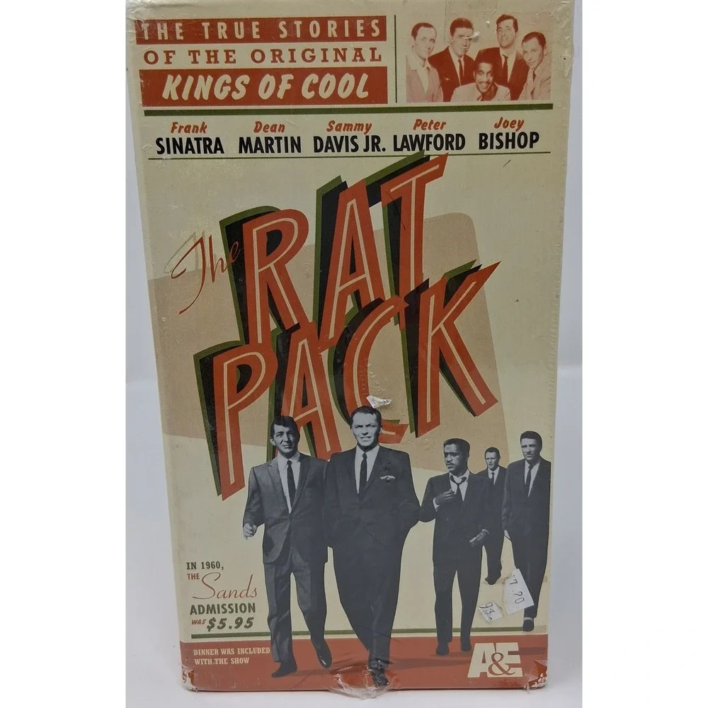 The Rat Pack True Stories of Kings of Cool VHS Documentary A&E USED